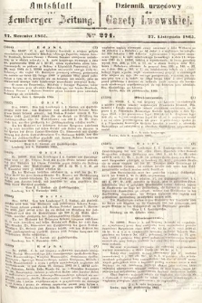 Amtsblatt zur Lemberger Zeitung = Dziennik Urzędowy do Gazety Lwowskiej. 1865, nr 271