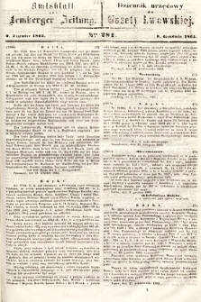 Amtsblatt zur Lemberger Zeitung = Dziennik Urzędowy do Gazety Lwowskiej. 1865, nr 281