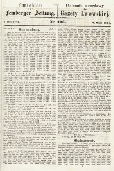 Amtsblatt zur Lemberger Zeitung = Dziennik Urzędowy do Gazety Lwowskiej. 1861, nr 106