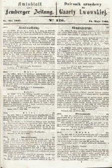 Amtsblatt zur Lemberger Zeitung = Dziennik Urzędowy do Gazety Lwowskiej. 1861, nr 120