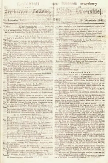 Amtsblatt zur Lemberger Zeitung = Dziennik Urzędowy do Gazety Lwowskiej. 1861, nr 211