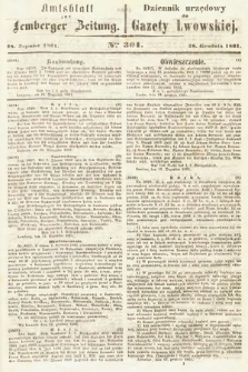 Amtsblatt zur Lemberger Zeitung = Dziennik Urzędowy do Gazety Lwowskiej. 1861, nr 300