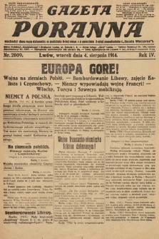 Gazeta Poranna. 1914, nr 2009