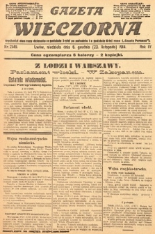 Gazeta Wieczorna. 1914, nr 2149