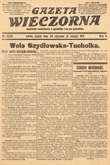 Gazeta Wieczorna. 1915, nr 2208