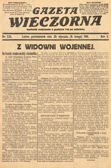 Gazeta Wieczorna. 1915, nr 2211