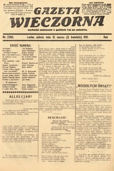 Gazeta Wieczorna. 1915, nr 2265