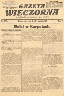 Gazeta Wieczorna. 1915, nr 2276