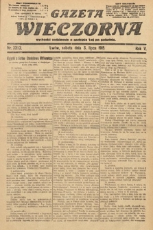 Gazeta Wieczorna. 1915, nr 2352