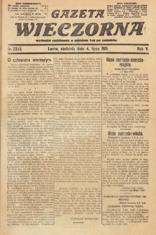 Gazeta Wieczorna. 1915, nr 2353
