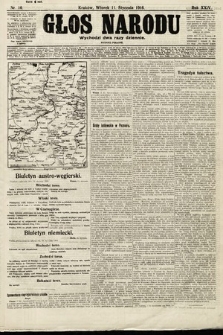 Głos Narodu (wydanie poranne). 1916, nr 16