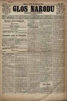Głos Narodu (wydanie poranne). 1916, nr 48