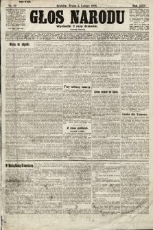 Głos Narodu (wydanie poranne). 1916, nr 57