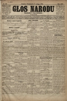 Głos Narodu (wydanie poranne). 1916, nr 65