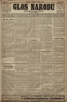 Głos Narodu (wydanie popołudniowe). 1916, nr 70