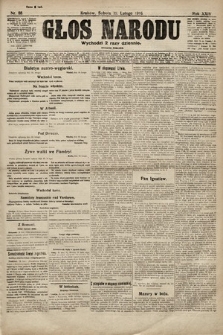 Głos Narodu (wydanie poranne). 1916, nr 88