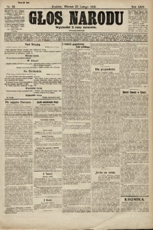 Głos Narodu (wydanie poranne). 1916, nr 93