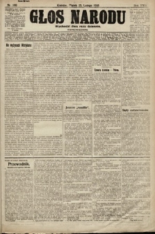 Głos Narodu (wydanie popołudniowe). 1916, nr 100