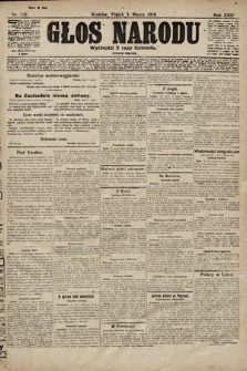 Głos Narodu (wydanie poranne). 1916, nr 112