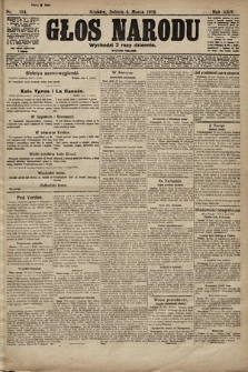 Głos Narodu (wydanie poranne). 1916, nr 114