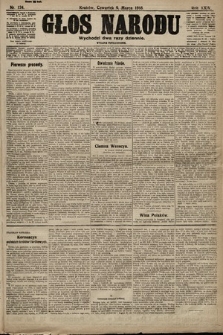 Głos Narodu (wydanie popołudniowe). 1916, nr 124