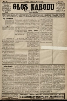Głos Narodu (wydanie popołudniowe). 1916, nr 128