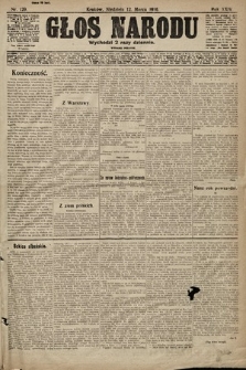 Głos Narodu (wydanie poranne). 1916, nr 129