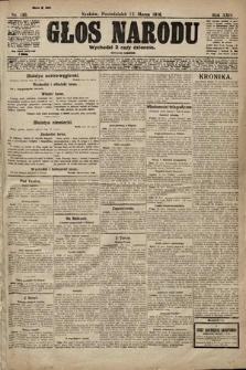 Głos Narodu (wydanie poranne). 1916, nr 130