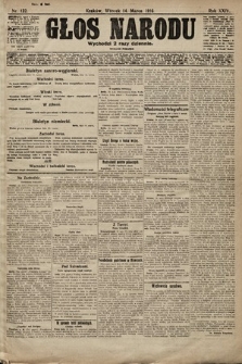 Głos Narodu (wydanie poranne). 1916, nr 132