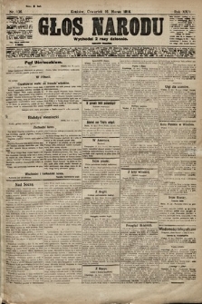 Głos Narodu (wydanie poranne). 1916, nr 136