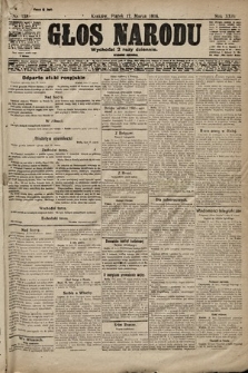 Głos Narodu (wydanie poranne). 1916, nr 138
