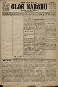 Głos Narodu (wydanie popołudniowe). 1916, nr 139