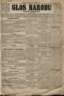 Głos Narodu (wydanie poranne). 1916, nr 145