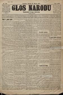 Głos Narodu (wydanie poranne). 1916, nr 153