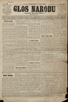 Głos Narodu (wydanie popołudniowe). 1916, nr 156