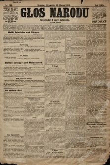 Głos Narodu (wydanie poranne). 1916, nr 161