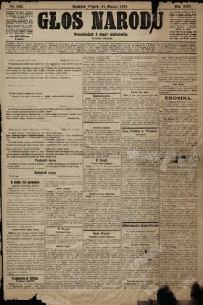 Głos Narodu (wydanie poranne). 1916, nr 163