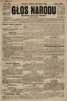 Głos Narodu (wydanie poranne). 1916, nr 252