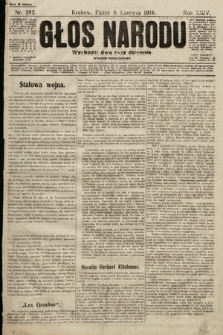 Głos Narodu (wydanie popołudniowe). 1916, nr 292