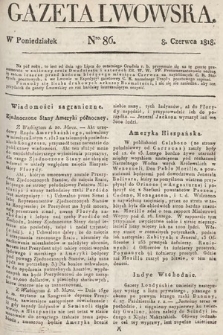 Gazeta Lwowska. 1818, nr 86