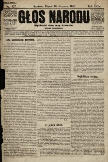 Głos Narodu (wydanie popołudniowe). 1916, nr 327