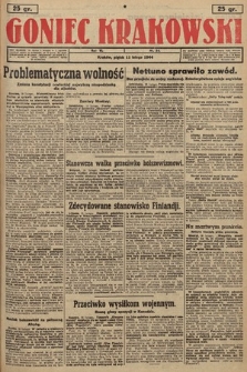 Goniec Krakowski. 1944, nr 34