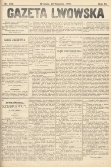 Gazeta Lwowska. 1895, nr 189