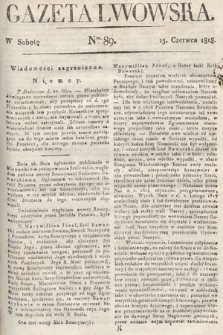 Gazeta Lwowska. 1818, nr 89