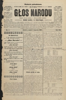 Głos Narodu : dziennik polityczny, założony w r. 1893 przez Józefa Rogosza (wydanie południowe). 1908, nr 5