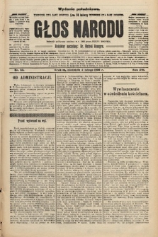 Głos Narodu : dziennik polityczny, założony w r. 1893 przez Józefa Rogosza (wydanie południowe). 1908, nr 53