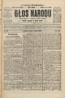 Głos Narodu : dziennik polityczny, założony w r. 1893 przez Józefa Rogosza (wydanie wieczorne). 1908, nr 68