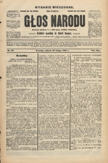 Głos Narodu : dziennik polityczny, założony w r. 1893 przez Józefa Rogosza (wydanie wieczorne). 1908, nr 88