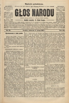 Głos Narodu : dziennik polityczny, założony w r. 1893 przez Józefa Rogosza (wydanie południowe). 1908, nr 97