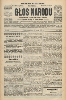 Głos Narodu : dziennik polityczny, założony w r. 1893 przez Józefa Rogosza (wydanie wieczorne). 1908, nr 100